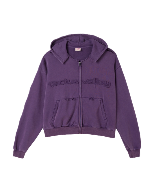 AZVA Cactus Valley Hoodie Plum