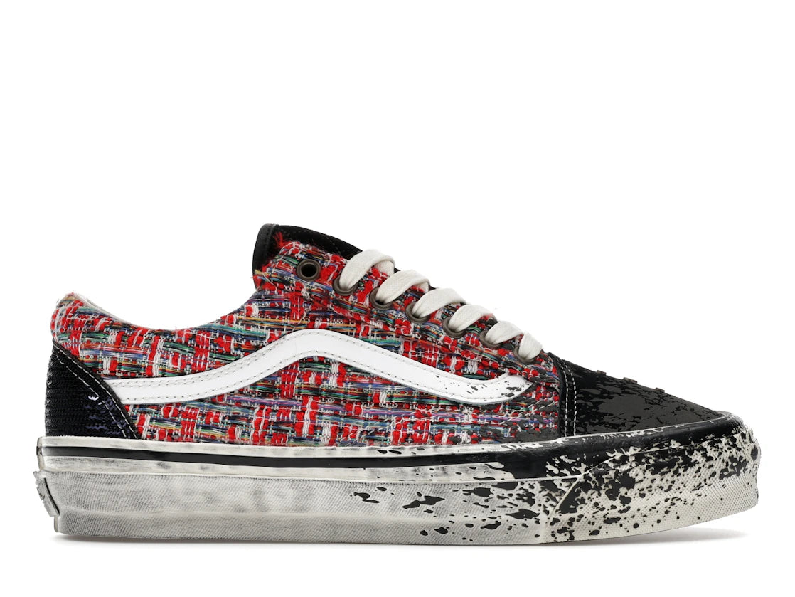 Vans Premium Old Skool Charms Red Black