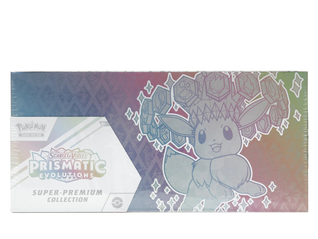 Pokémon Scarlet & Violet Prismatic Evolutions Super Premium Collection