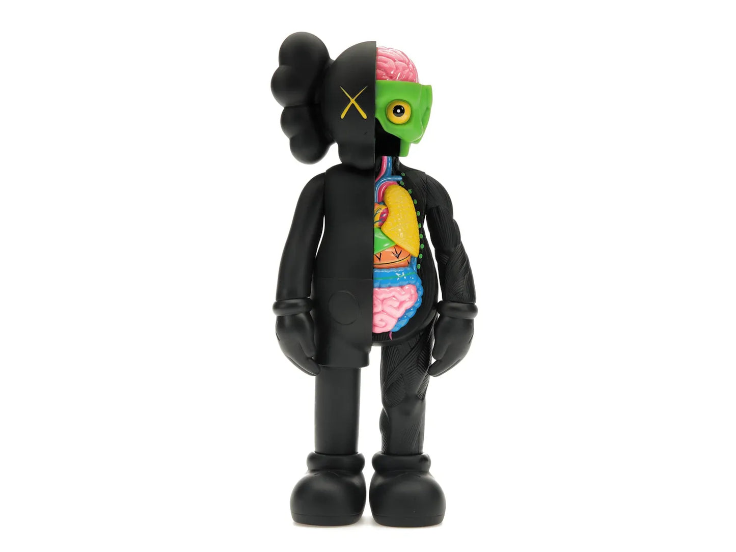 KAWS Companion Flayed Open Edition Vinyl Figure Black