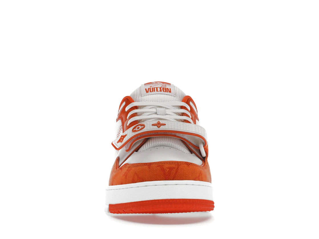 Louis Vuitton Trainer Monogram Denim Orange