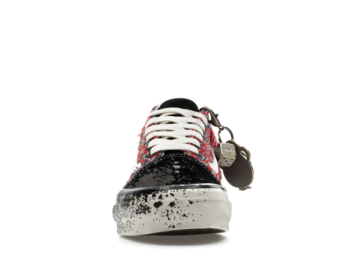 Vans Premium Old Skool Charms Red Black