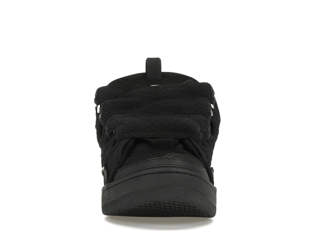 Lanvin Leather Curb Triple Black