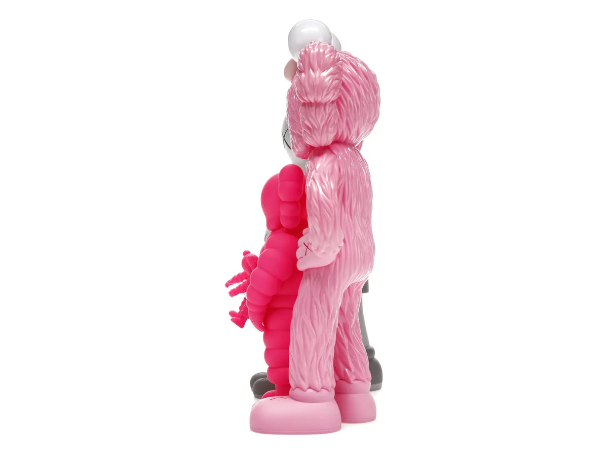 KAWS Family Vinyl Figures Grey/Pink