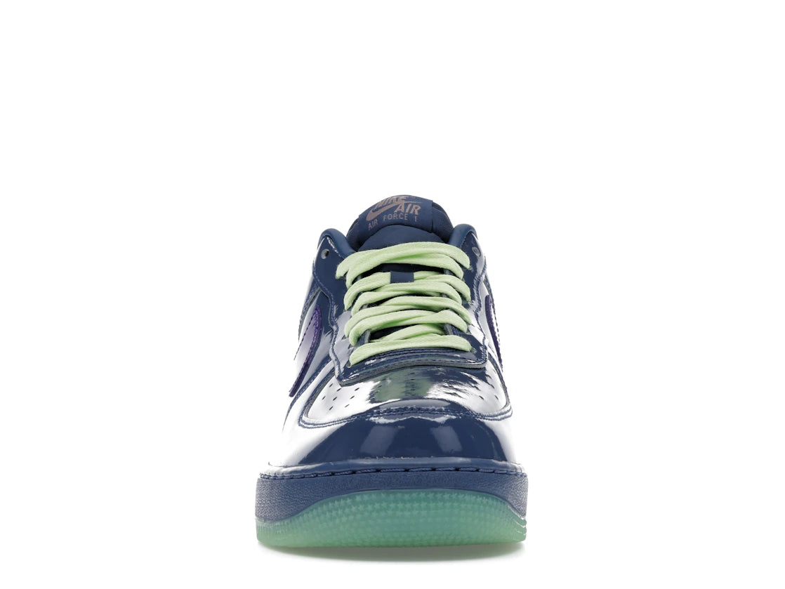Nike Air Force 1 Low Patent Leather Mystic Navy Grape Ice