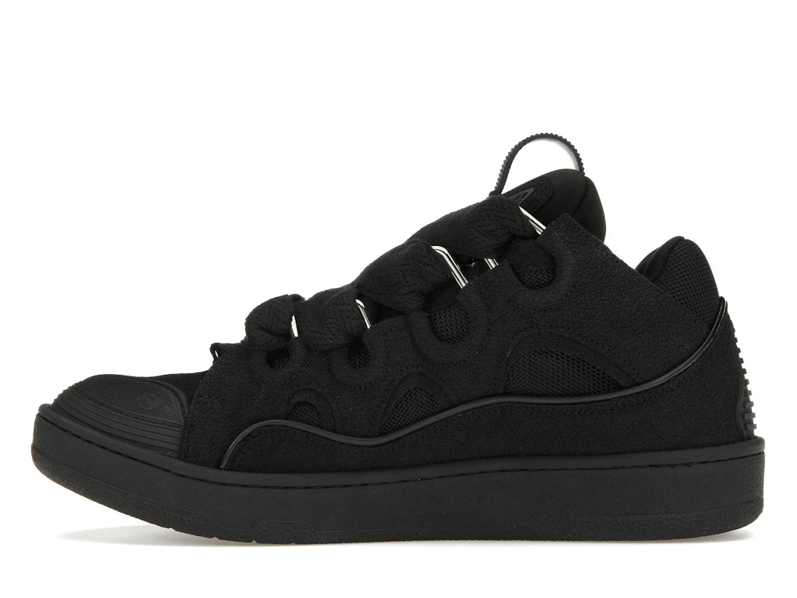 Lanvin Leather Curb Triple Black