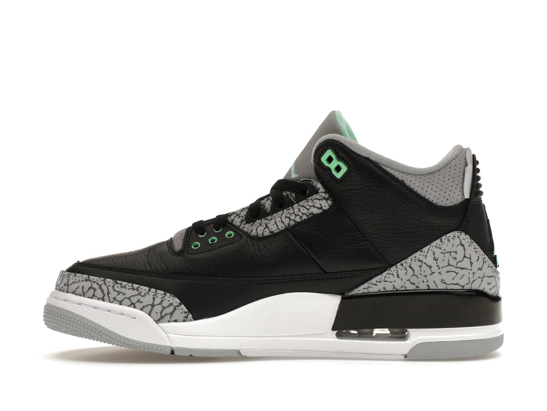 Jordan 3 Retro Green Glow