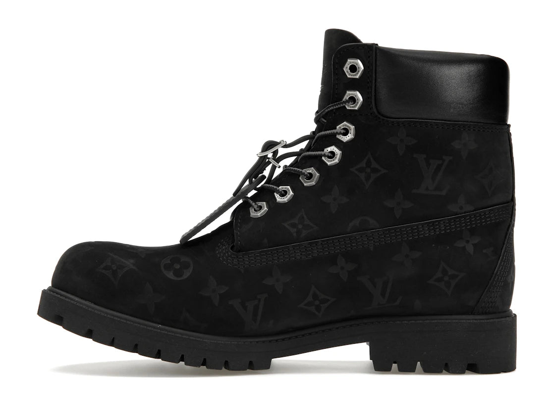 Louis Vuitton Timberland 6" Ankle Boot Black Monogram
