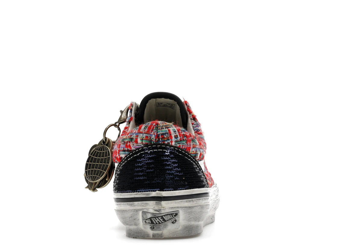 Vans Premium Old Skool Charms Red Black