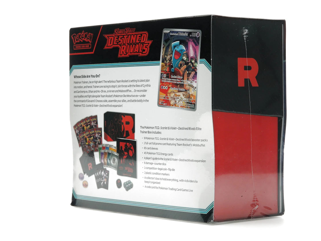 2025 Pokémon Scarlet & Violet Destined Rivals Elite Trainer Box