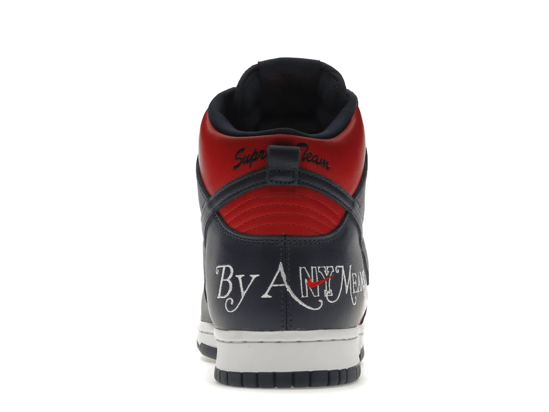 Nike SB Dunk High Sup New York By Any Means Navy