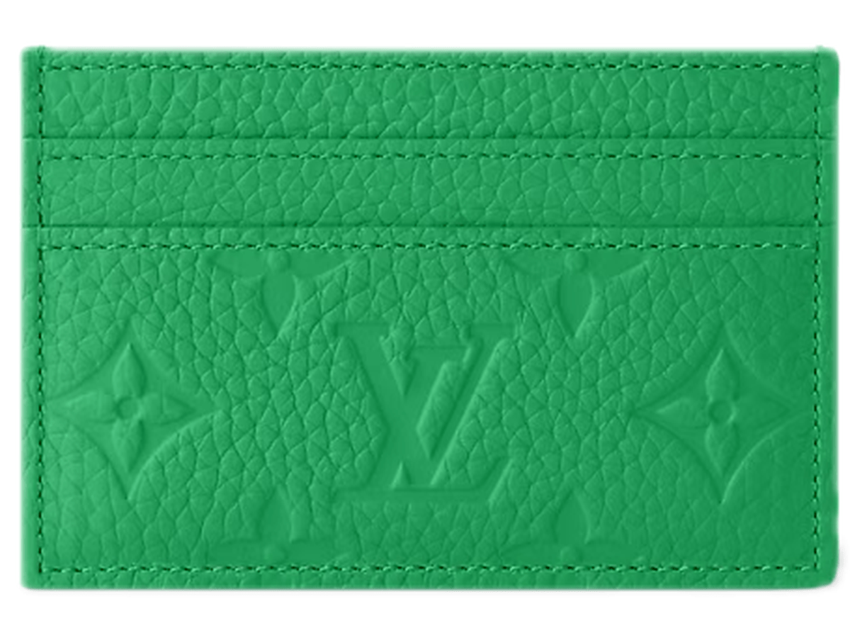 Louis Vuitton Double Card Holder Taurillon Monogram
