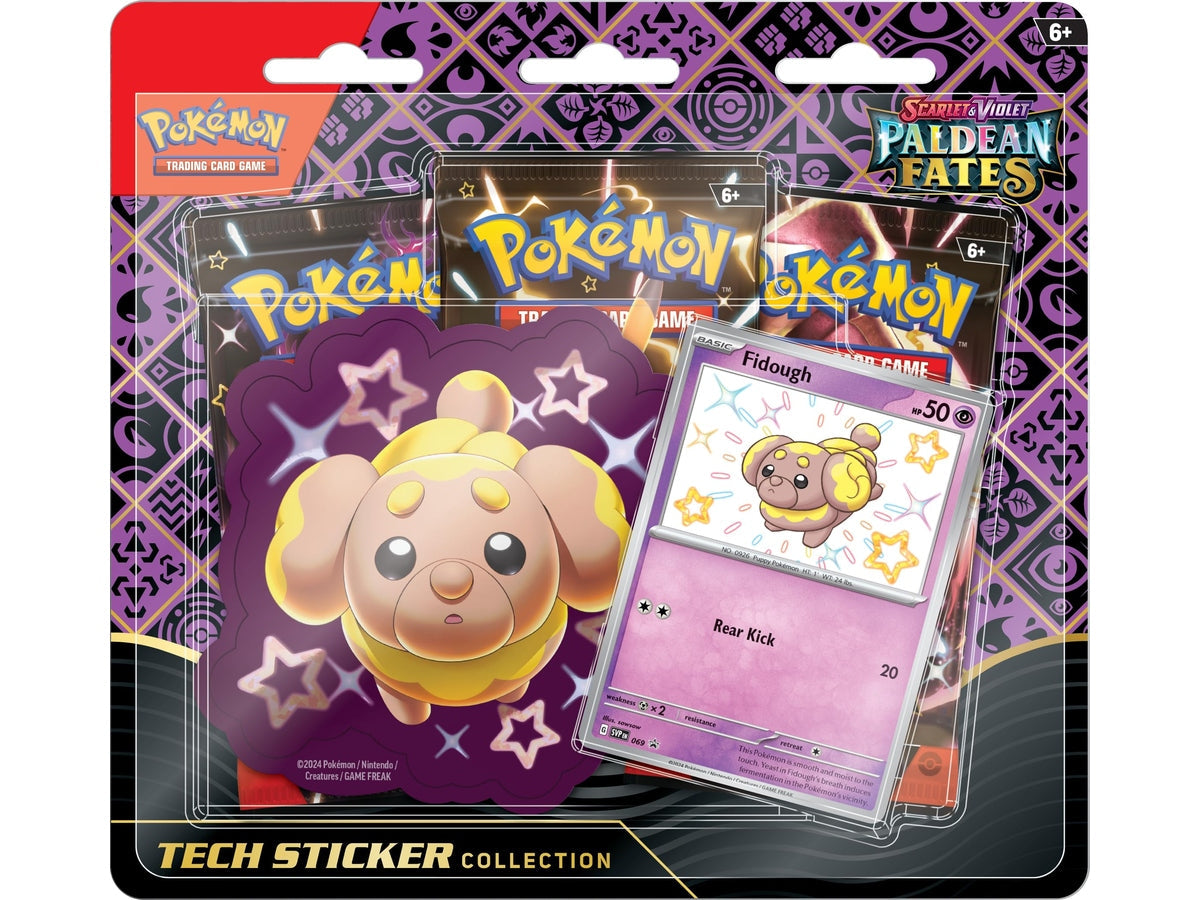 Pokemon Paldean Fates Tech Sticker Collection