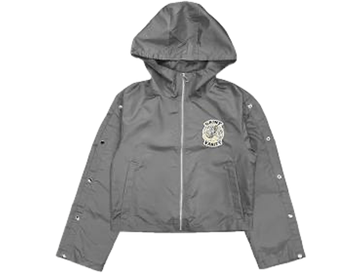 Saint Vanity Nylon Top Grey