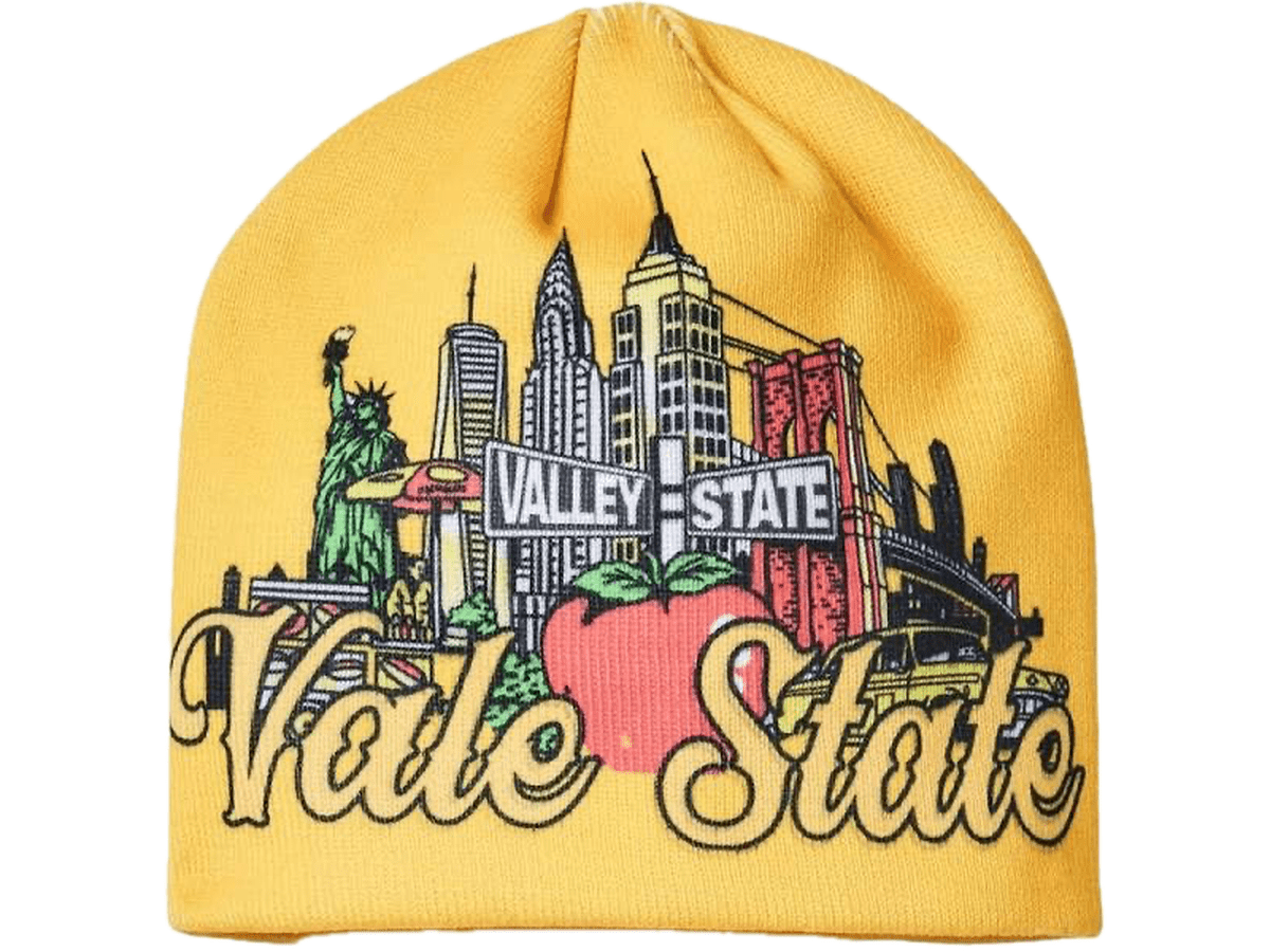 VALE FOREVER TAXI CAB BEANIE YELLOW