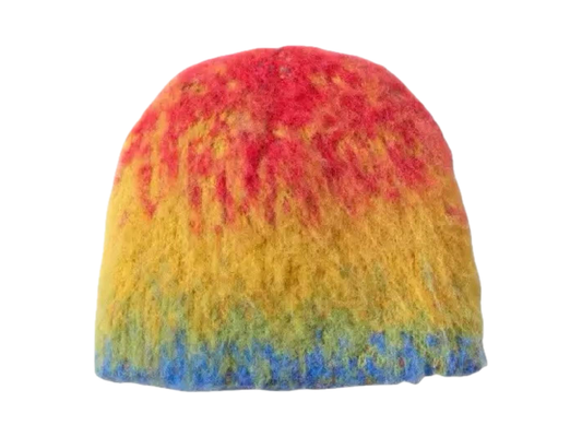 HMDD Mohair Rainbow Beanie