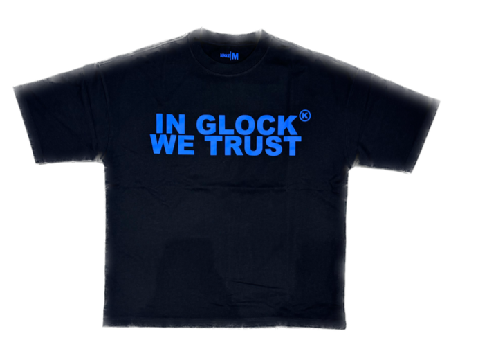 KIXKZ In Glock We Trust S/S T-Shirt Black/Blue