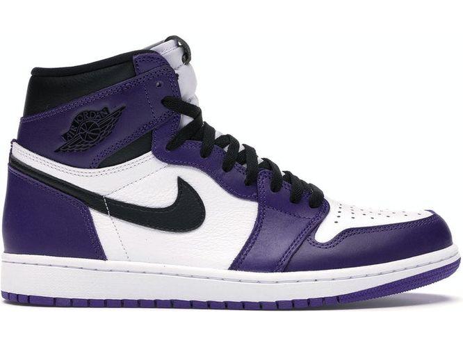 Jordan 1 Retro High Court Purple White