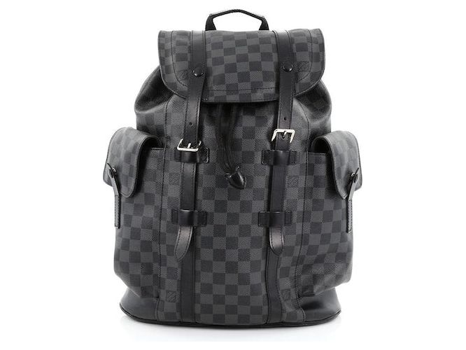 Louis Vuitton Christopher Damier Graphite PM Black